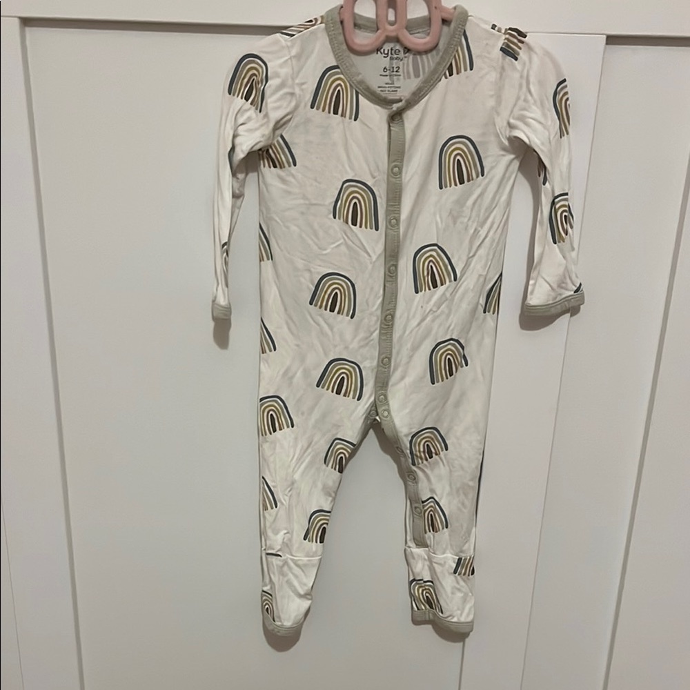 Kyte Baby Rainbow Print Kids One Piece